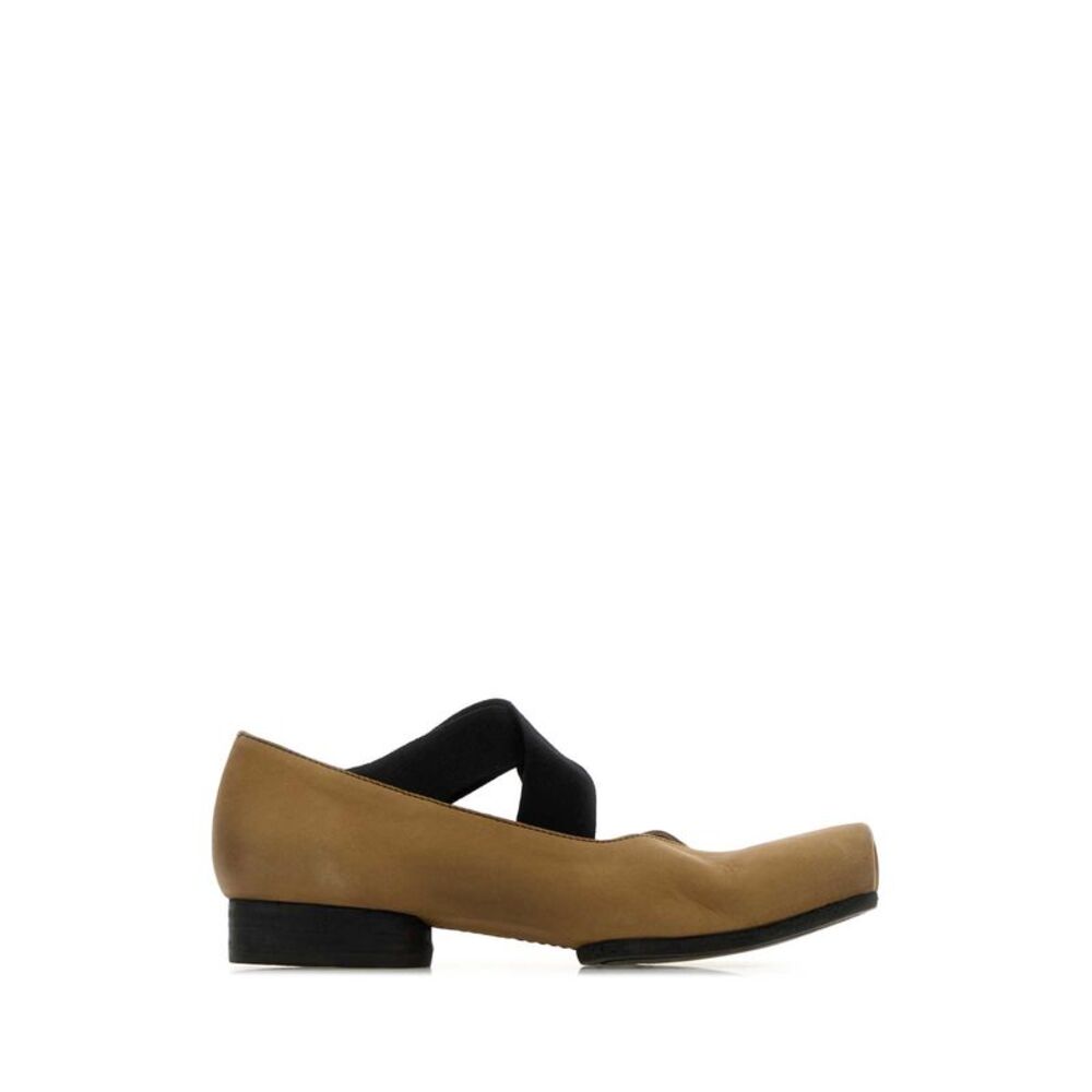 Uma Wang Women Biscuit Leather Ballerinas